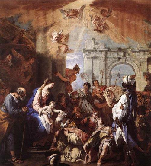 RICCI, Sebastiano The Adoration of the Magi